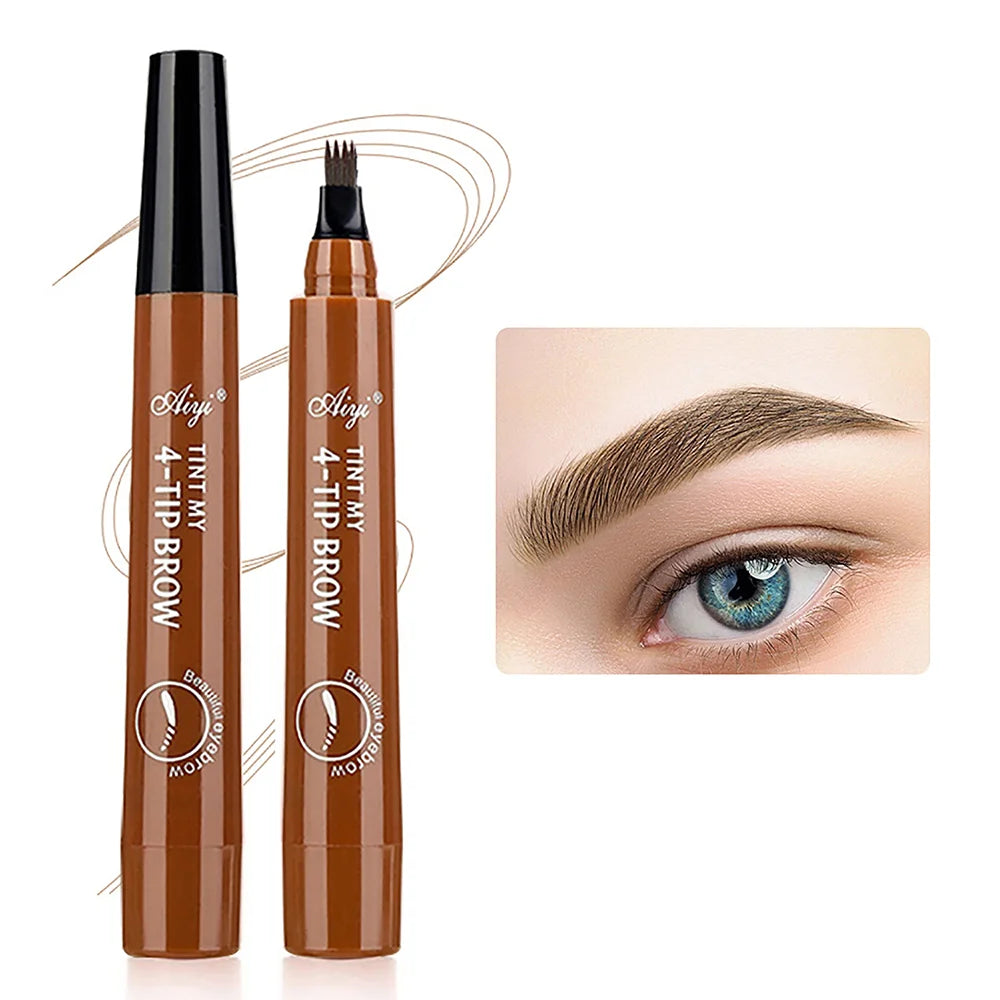 Stylo Sourcils 4 Pointes – Précision & Élégance Durable