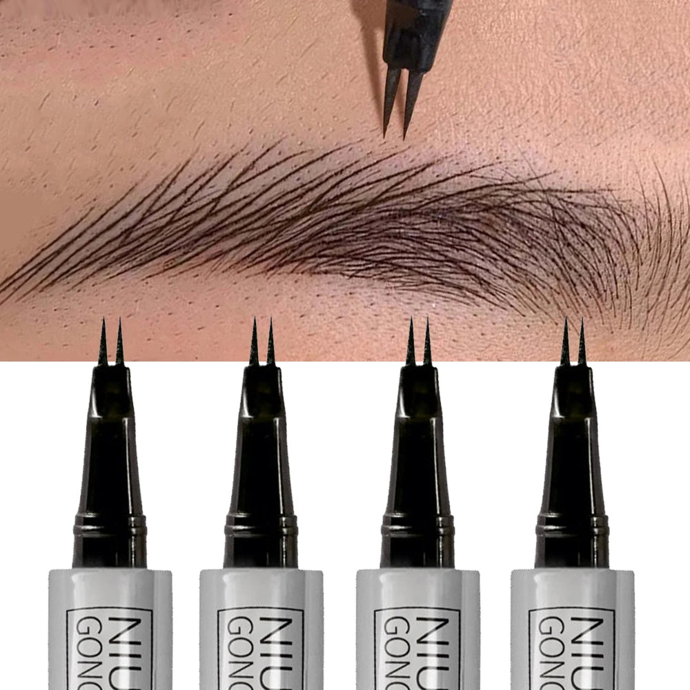 Stylo Sourcils Double Pointe Waterproof – Précision & Polyvalence