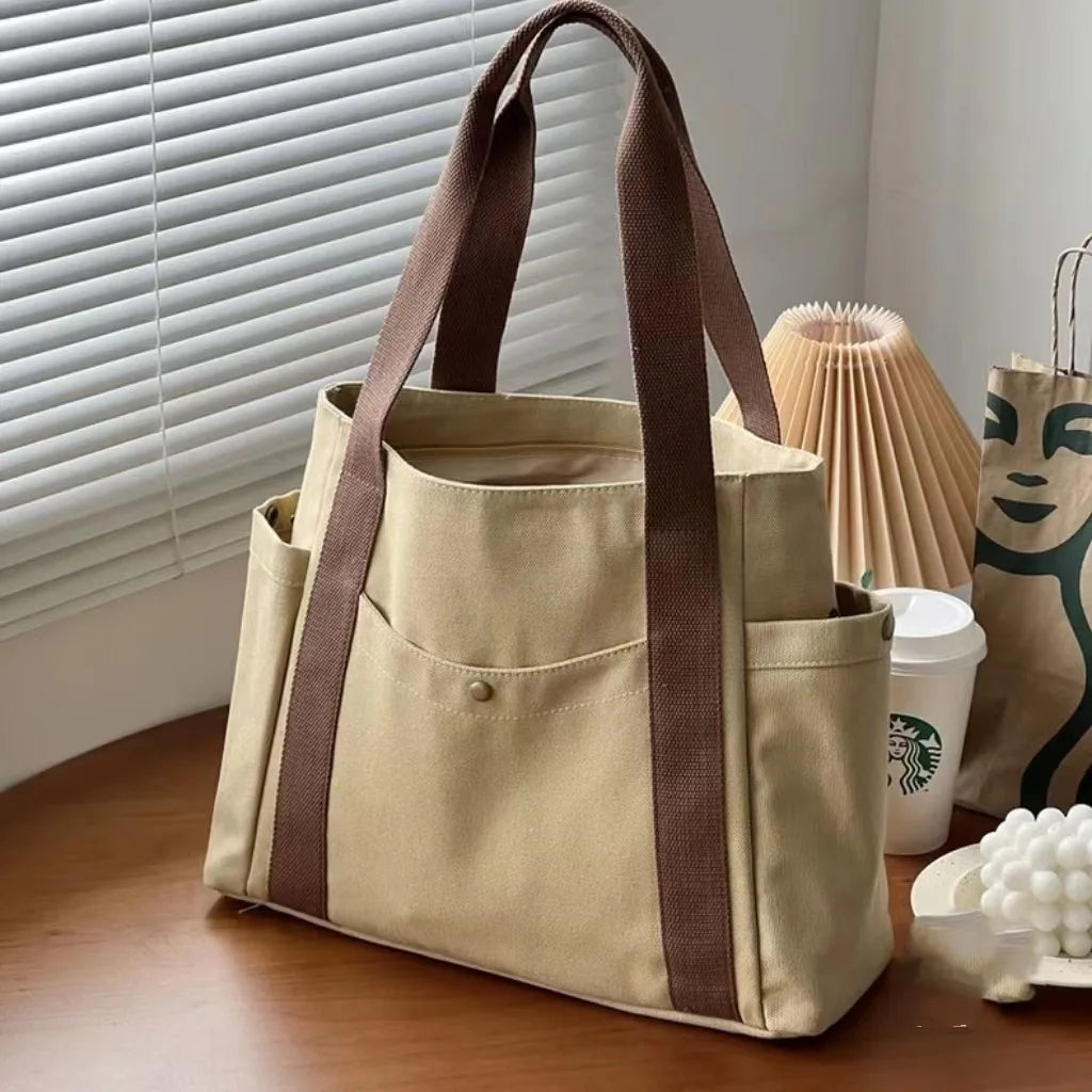 Tote Bag Campus – Élégance & Grande Capacité au Quotidien