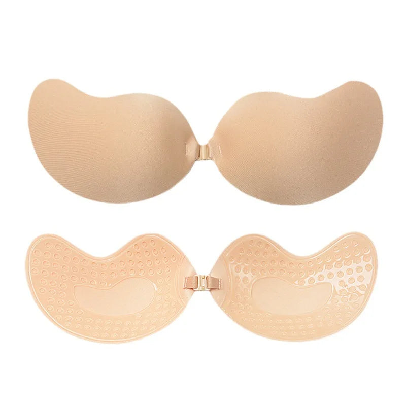 Palm Lift-Up — Soutien-Gorge Adhésif Invisible en Silicone (Fermeture Frontale)