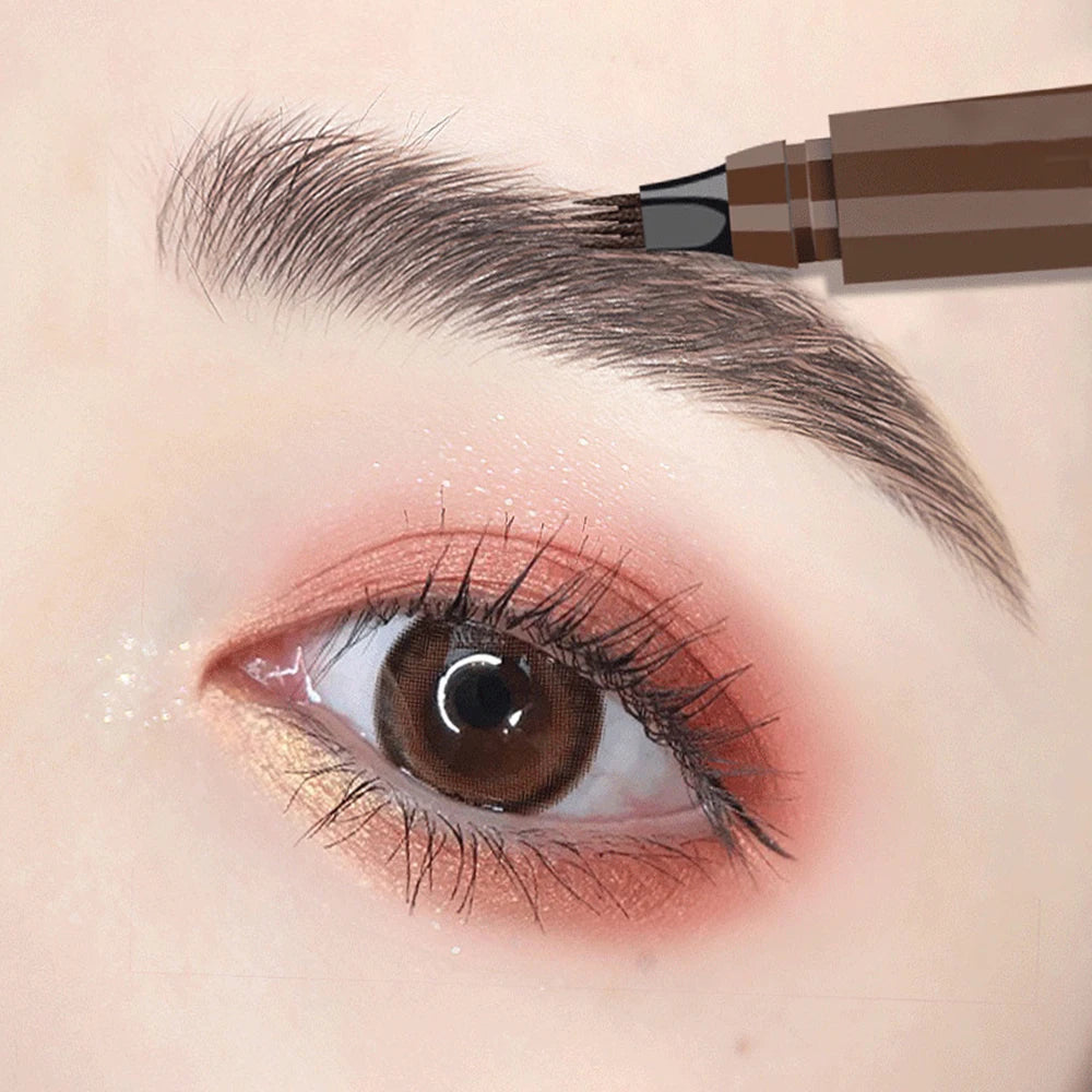 Stylo Sourcils 4 Pointes – Précision & Élégance Durable