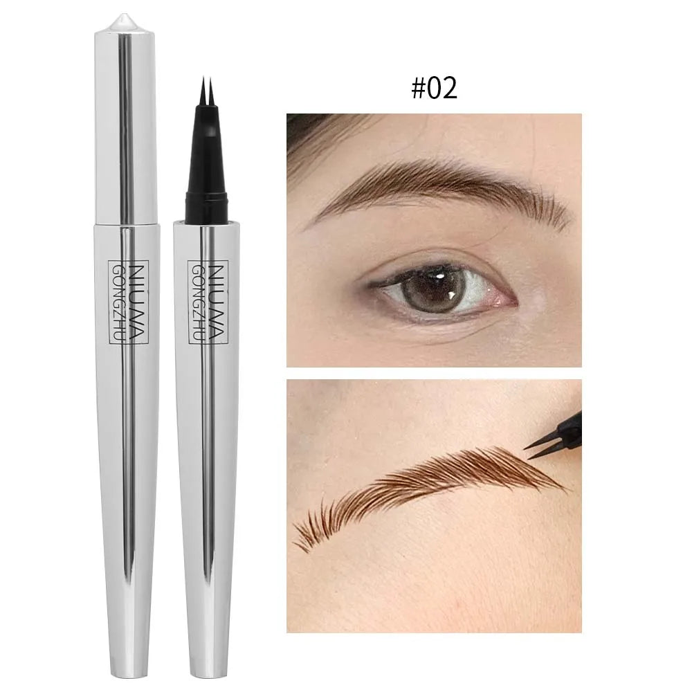 Stylo Sourcils Double Pointe Waterproof – Précision & Polyvalence
