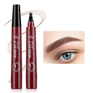 Stylo Sourcils 4 Pointes – Précision & Élégance Durable