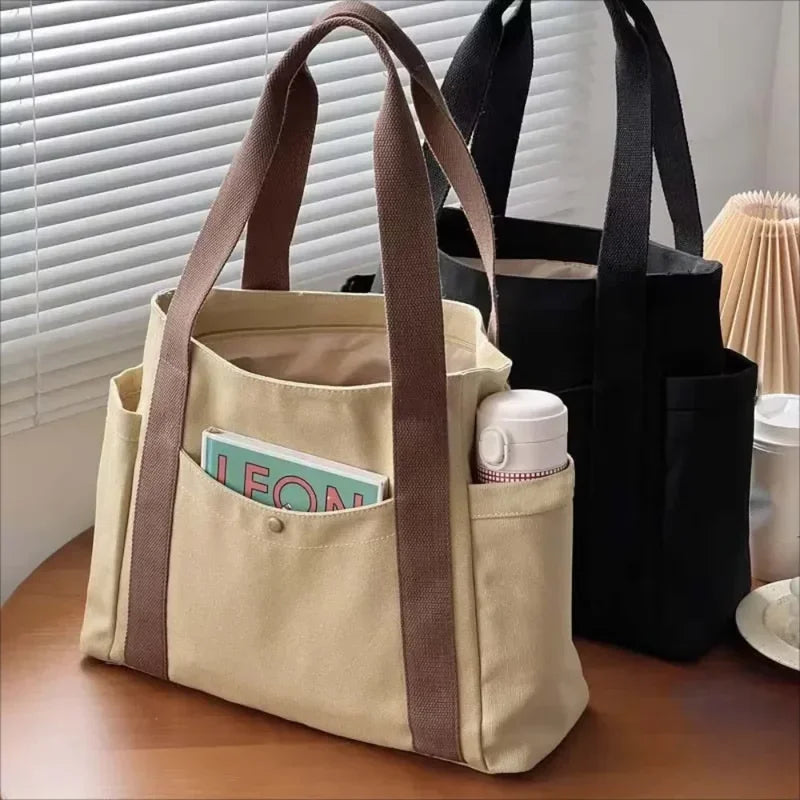 Tote Bag Campus – Élégance & Grande Capacité au Quotidien