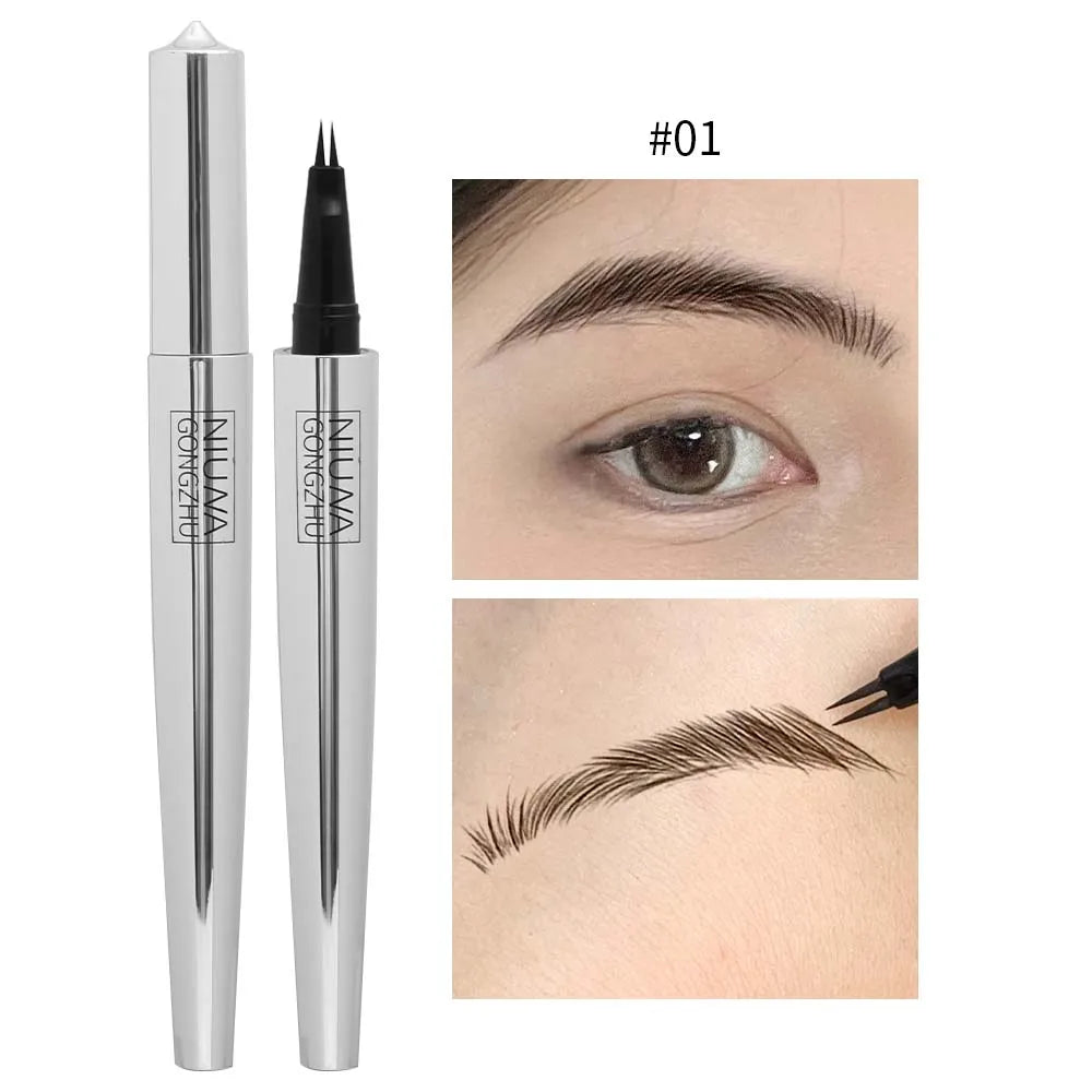 Stylo Sourcils Double Pointe Waterproof – Précision & Polyvalence