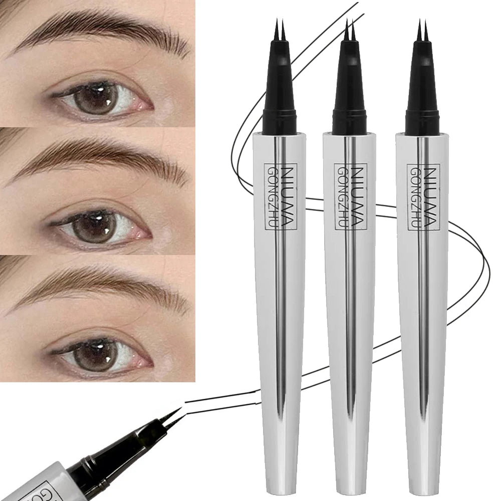 Stylo Sourcils Double Pointe Waterproof – Précision & Polyvalence
