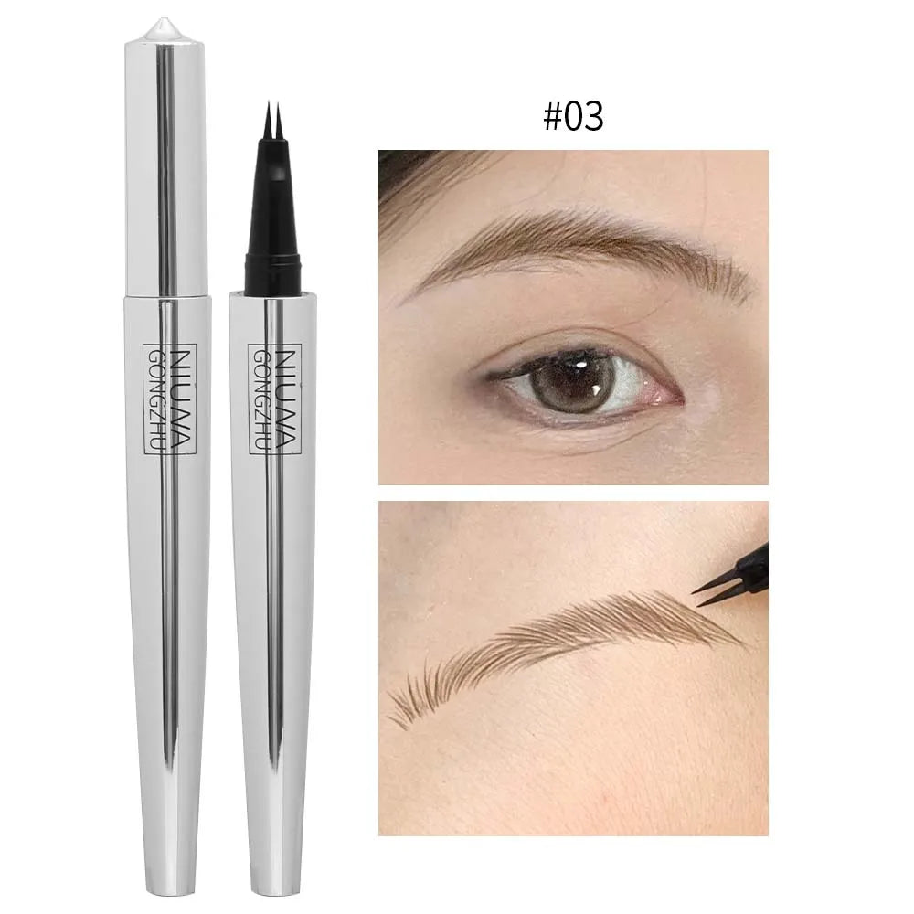 Stylo Sourcils Double Pointe Waterproof – Précision & Polyvalence