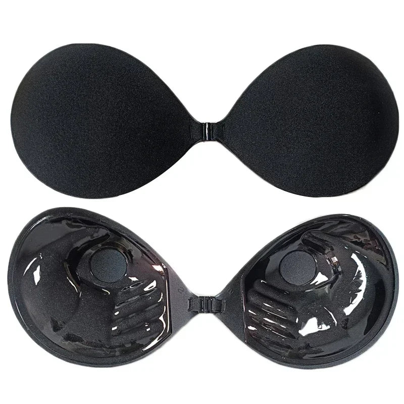 Palm Lift-Up — Soutien-Gorge Adhésif Invisible en Silicone (Fermeture Frontale)