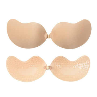 Palm Lift-Up — Soutien-Gorge Adhésif Invisible en Silicone (Fermeture Frontale)