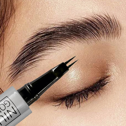 Stylo Sourcils Double Pointe Waterproof – Précision & Polyvalence