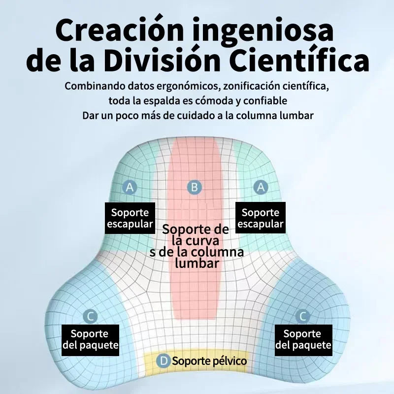 Coussin Lombaire Ergonomique à Mémoire de Forme – Confort Absolu & Soulagement Ciblé