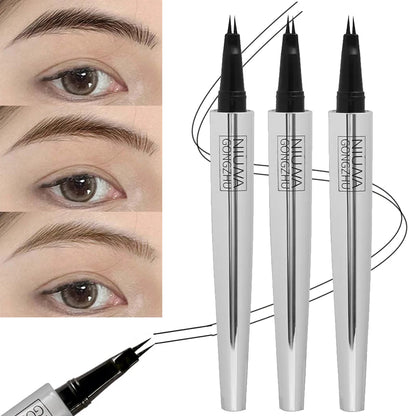Stylo Sourcils Double Pointe Waterproof – Précision & Polyvalence