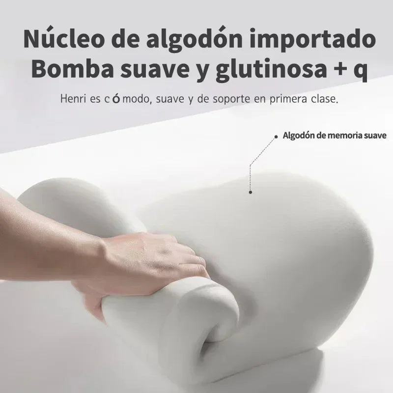 Coussin Lombaire Ergonomique à Mémoire de Forme – Confort Absolu & Soulagement Ciblé