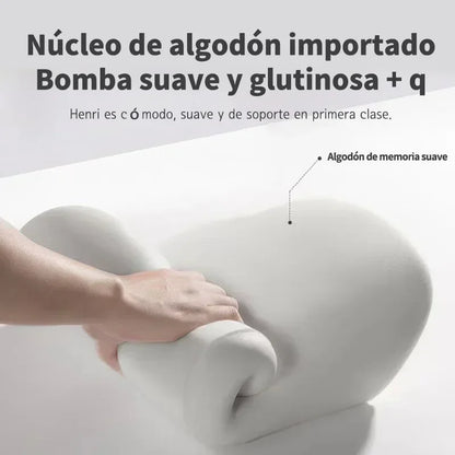 Coussin Lombaire Ergonomique à Mémoire de Forme – Confort Absolu & Soulagement Ciblé